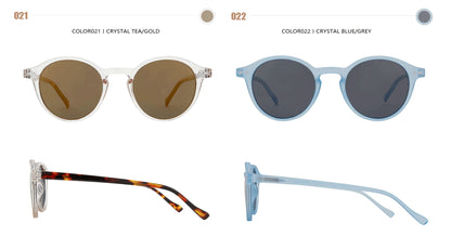 ZENOTTIC (S Size) Retro Circular Polarized Sunglasses 2026 Men Women Vintage Small Round Sun Glasses UV400 Goggles Shades