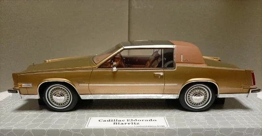 AMC 1:18 Eldorado Biarritz 1980 Simulation Limited Edition Resin Metal Static Car Model Toy Gift