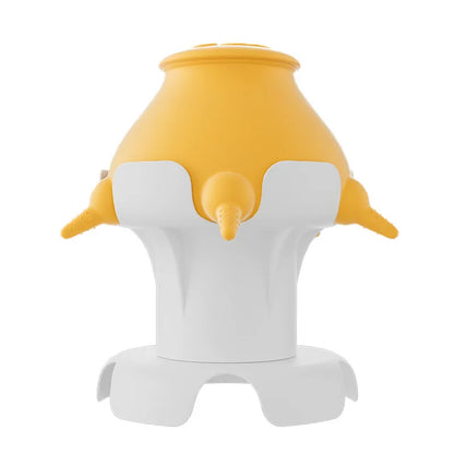 Pet Milk Feeder Bionic Nipples Safe and Healthy Food Grade Silicone Milk Feeding Tool for Pet Dog Cat Kitten 5 Silicone Nipples