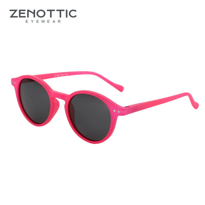 ZENOTTIC (S Size) Retro Circular Polarized Sunglasses 2026 Men Women Vintage Small Round Sun Glasses UV400 Goggles Shades