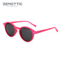 ZENOTTIC (S Size) Retro Circular Polarized Sunglasses 2026 Men Women Vintage Small Round Sun Glasses UV400 Goggles Shades