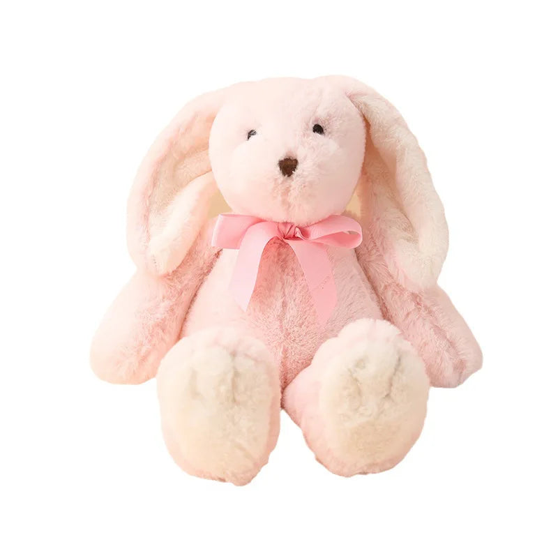 Personalized Plush Bunny Toys Child Custom Name Plush Embroidery Child First Easter Boys Girl Kids Birthdays Gift Toddler Doll