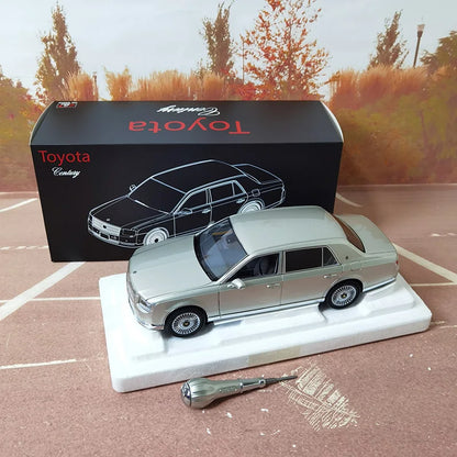 LCD 1/18 Car Model TOYOTA Century Car Model Simulation Model Diecast Model Collect Ornament Boy Custom Birthday Boy Toy Gift