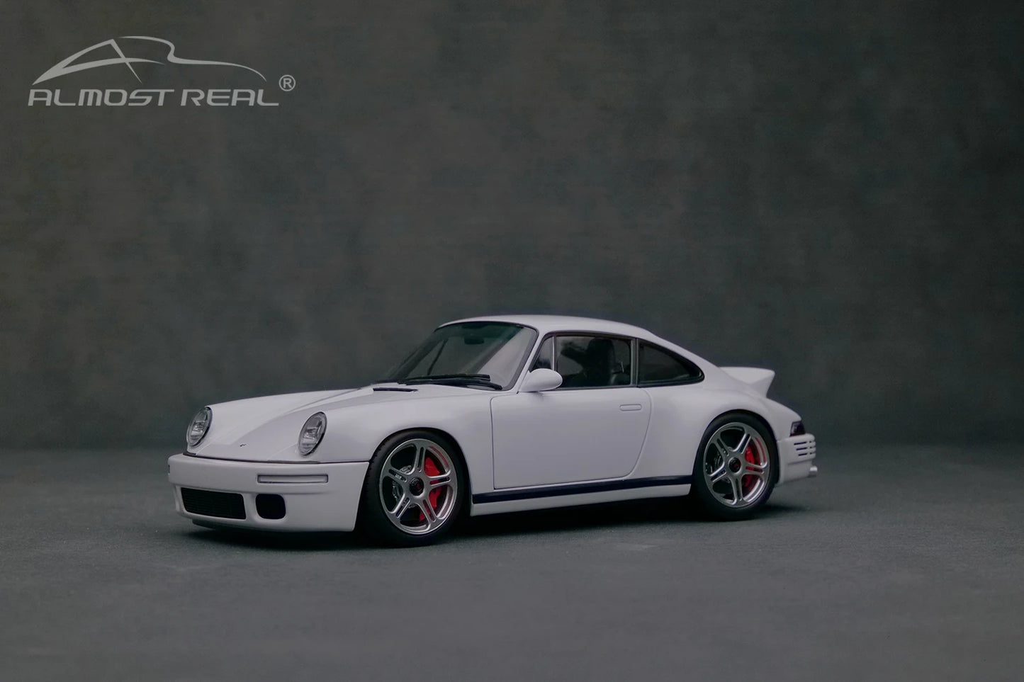 Almost Real  Diecast model 1:18  RUF SCR 2018 Realistic Car Model Collectible Holiday Gifts Static birthday gifts for  friends