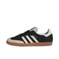 adidas Originals SAMBA OG Soft upper for comfortable feel Low-top skate shoes Unisex style Black, white, gray B75806