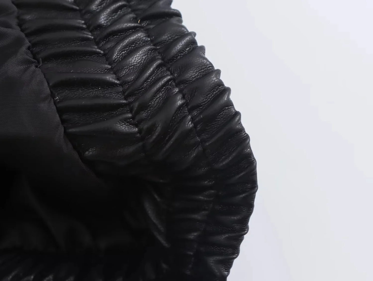 KONDALA 2026 Spring Summer Brown Business Casual Faux Leather Women Jackets Chic Valentine‘s Day Spliced Zipper Ladies Jackets