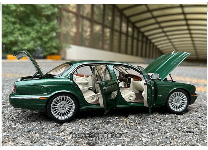 Almost Real AR 1/18 Jaguar XJ6 X350 Car models give gifts to friends Adult toys Birthday gifts to friends Company show metal