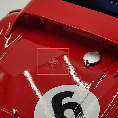 Ferrari F40 24H Le Mans Defective KK 1:18 Scale Alloy Car Model