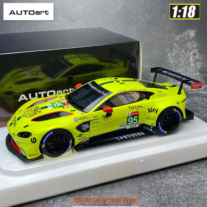 AUTOart 1/18 SCALE Aston Martin Vantage GTE Le Mans Pro 2018 Car model Static collection Furniture for display