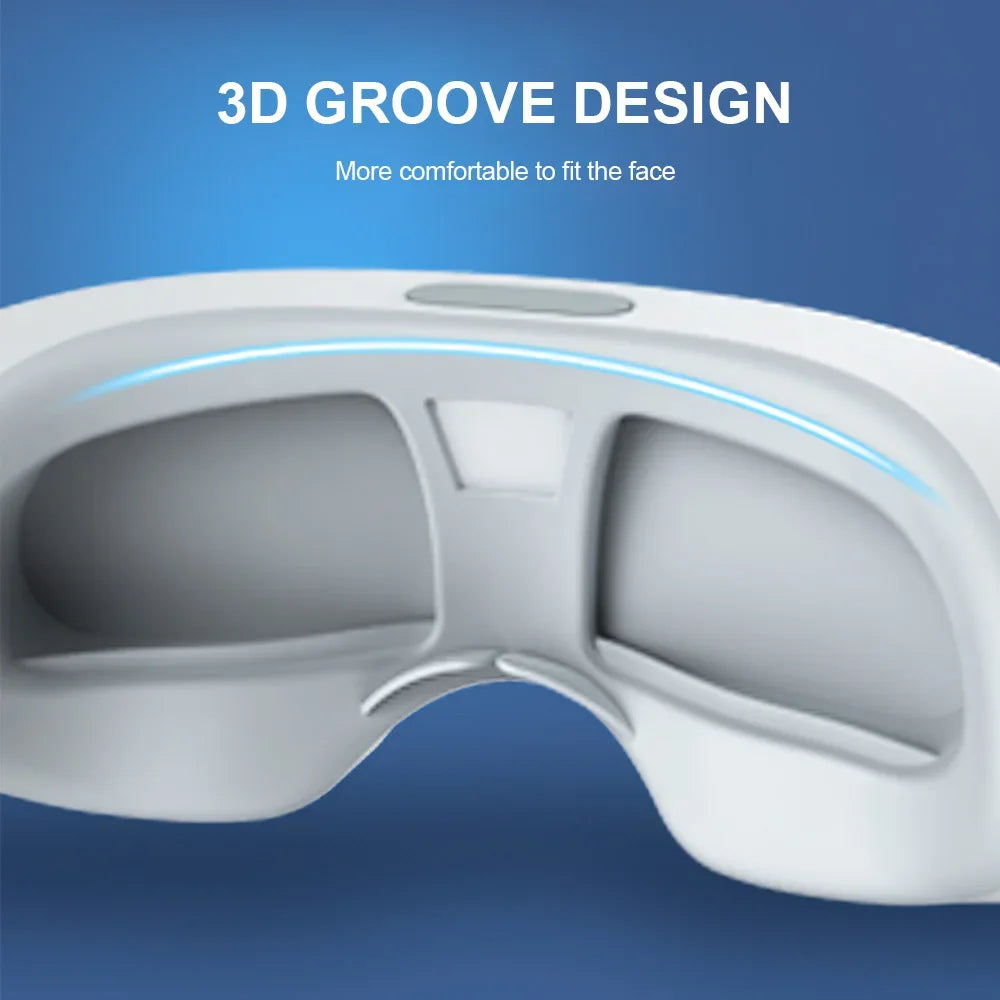 TINSOL Smart eye massager, steam eye mask, eye massager effectively relieves eye fatigue and dry eyes, smart eye care device