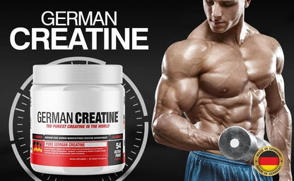 Micronized Creatine Monohydrate Powder, 99.99% Pure Creapure for Muscle Growth, Strength & Performance, Supports Muscle Recover
