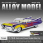 Retro luxury 1:24 convertible sports car alloy model, exquisite desktop ornaments, best collection for car model enthusiasts