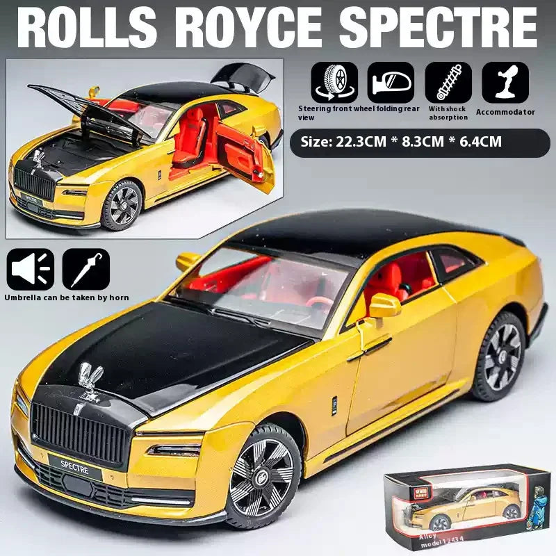 Rolls-Royce Shining 1:24 Alloy Model Toy Vehicle, Best Collection for Vehicle Enthusiasts, Gifts