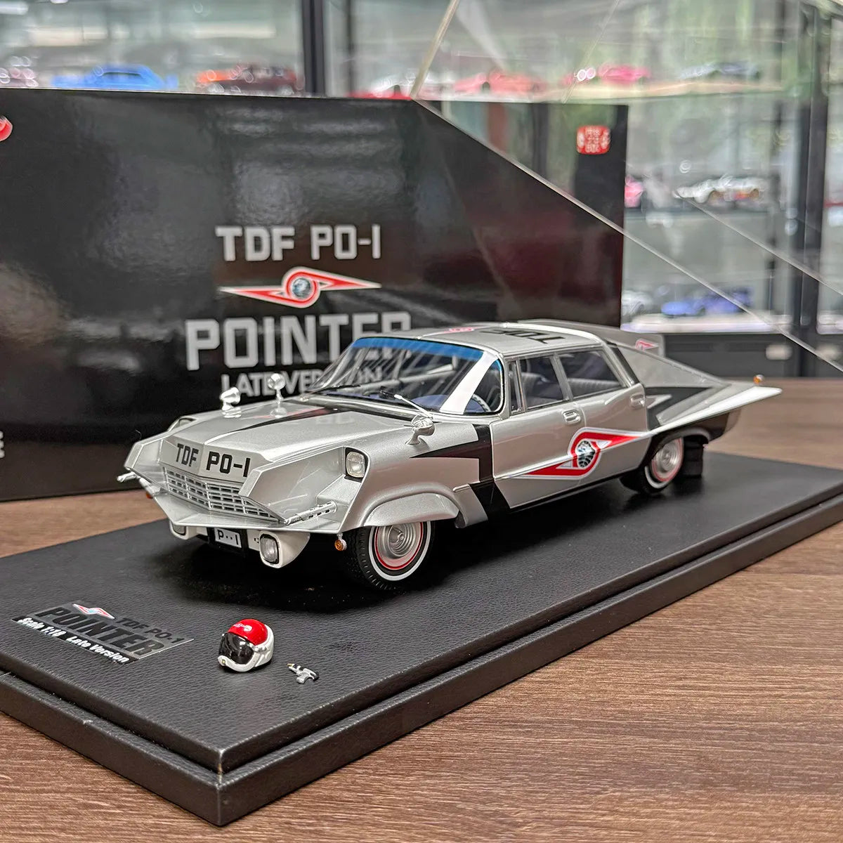 Authentic AMIE 1:18 Scale Model Car TDF PO-1 Pointer Late Version Resin Model Diecast Car Model For Collector Display Gift