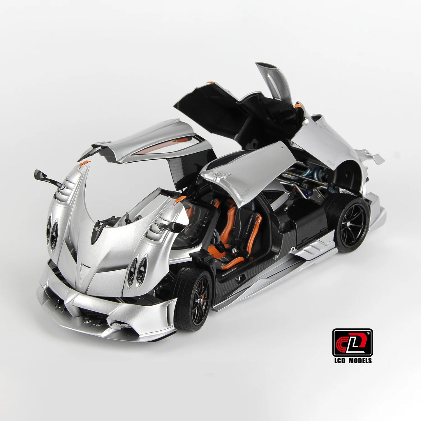 LCD CLD Diecast model 1/18 scale Pagani Imola Metal static decoration Holiday gift collection