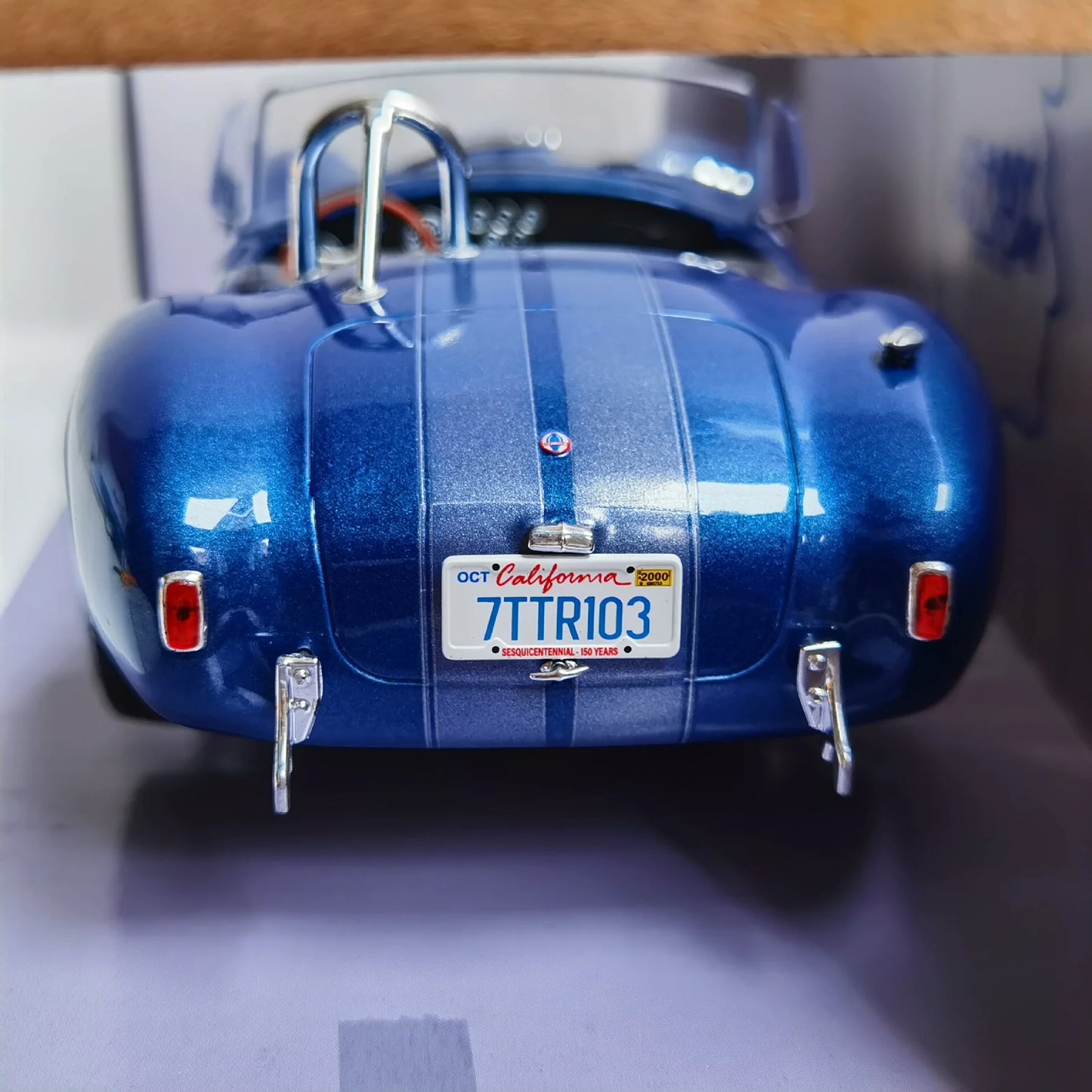 SOLIDO 1/18 Shelby Cobra 427 MK II #7 Racing Car Model