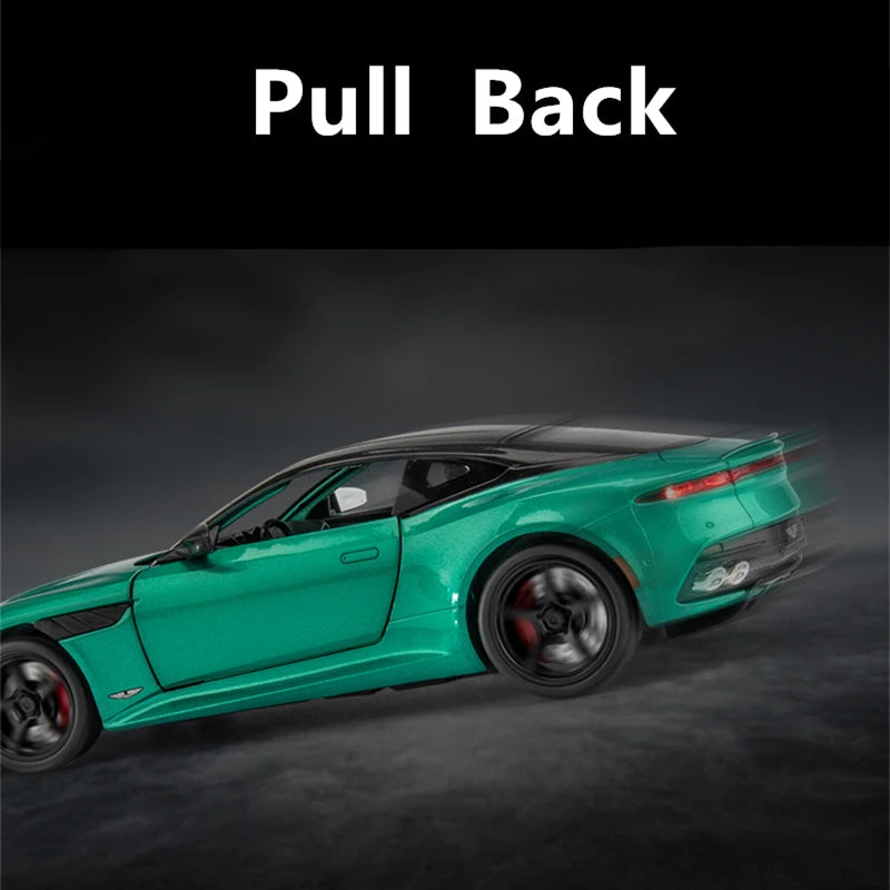 Aston Martin DBS Superleggera 1:24 Alloy Sports Car Diecasts & Toy Vehicles Metal Car Model Simulation Collection Toys Gift