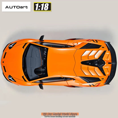 AUTOART 1/18 Lamborghini Aventador SVJ Car Model