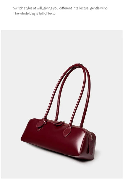 Genuine leather bag woman  luxury bag vintage long shoulder bag Handbags ladies underarm Bag Shopping bag