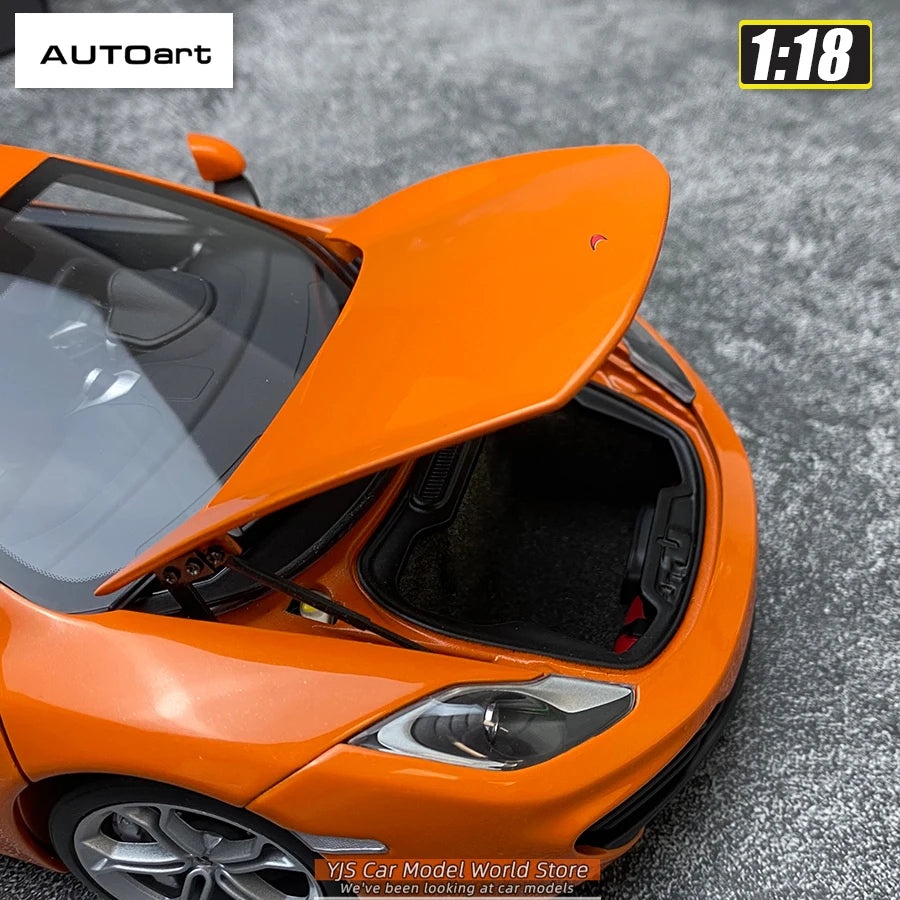 AUTOART Diecast car model 1/18McLaren MP4-12C Static display car models  Collect festival gifts