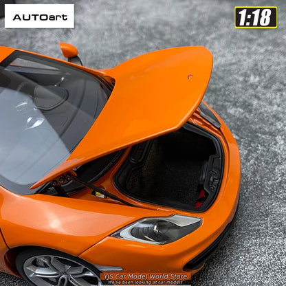 AUTOART Diecast car model 1/18McLaren MP4-12C Static display car models  Collect festival gifts