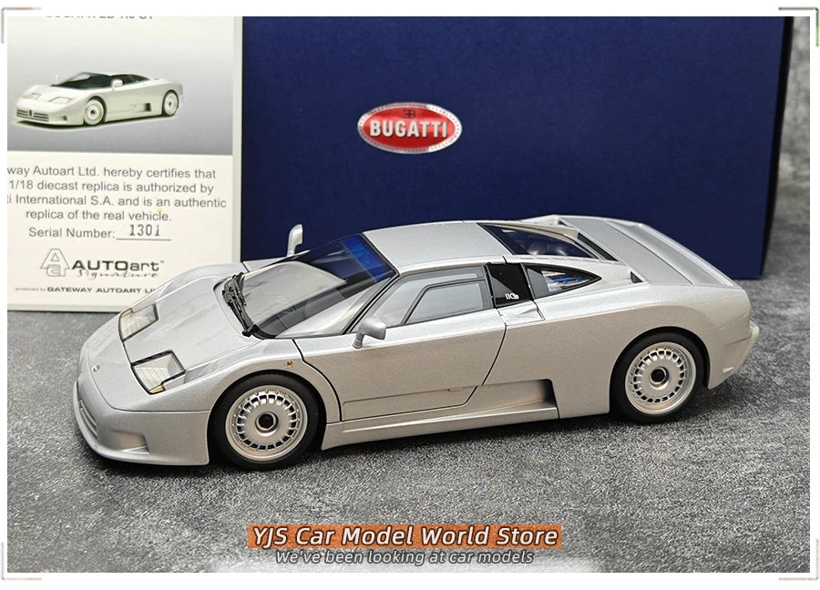 AUTOART Bugatti EB110 GT diecast model  1:18  Static Display Holiday Gift Collection Gift