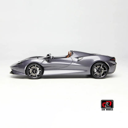LCD Diecast car model 1:18 McLaren ELVA car model metal static display collection