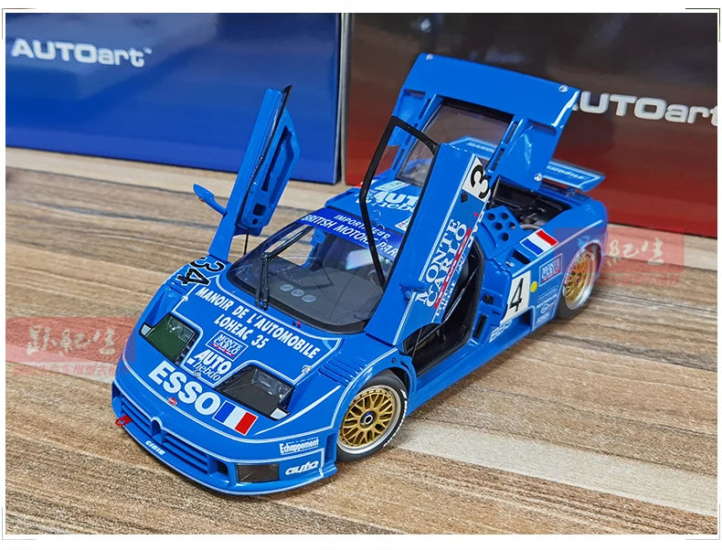 AUTOART Bugatti EB110 24HR Le Mans Racing 1994 #34 1:18 Car model Collection Display gift Static Ornament Collection