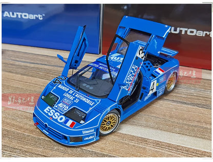 AUTOART Bugatti EB110 24HR Le Mans Racing 1994 #34 1:18 Car model Collection Display gift Static Ornament Collection