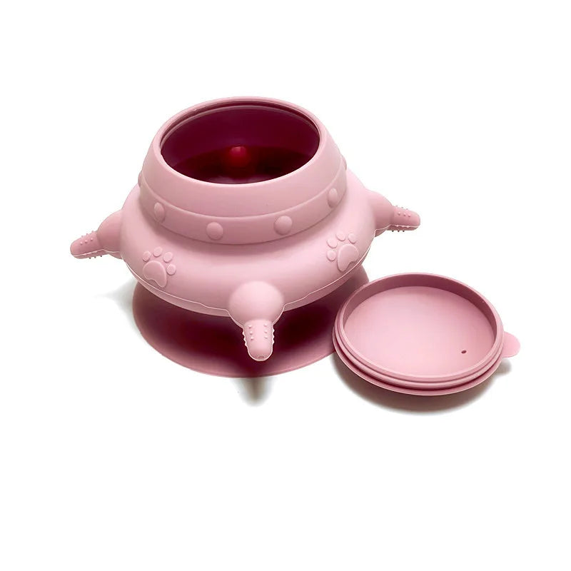 Milk Cat Feeder, Cat and Puppy Biomimetic Breast Milk Automatic Feeder, Soft Silicone Animal Pacifier, Pet Bottle