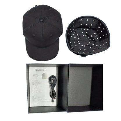 660nm 850nm Red Light Infrared Hair Therapy Hair Growth Cap for Hair Regrowth Anti Hair Loss Relax Scalp Care Hat Anti Hair 2026
