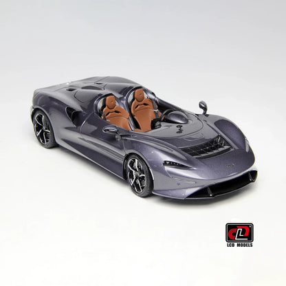 LCD Diecast car model 1:18 McLaren ELVA car model metal static display collection
