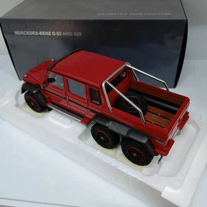 AUTOart Diecast 1/18 Scale Mercedes-Benz Plastic Model Car Mercedes-Benz G63 AMG Play Vehicles Toys for Boys Gift Original Box