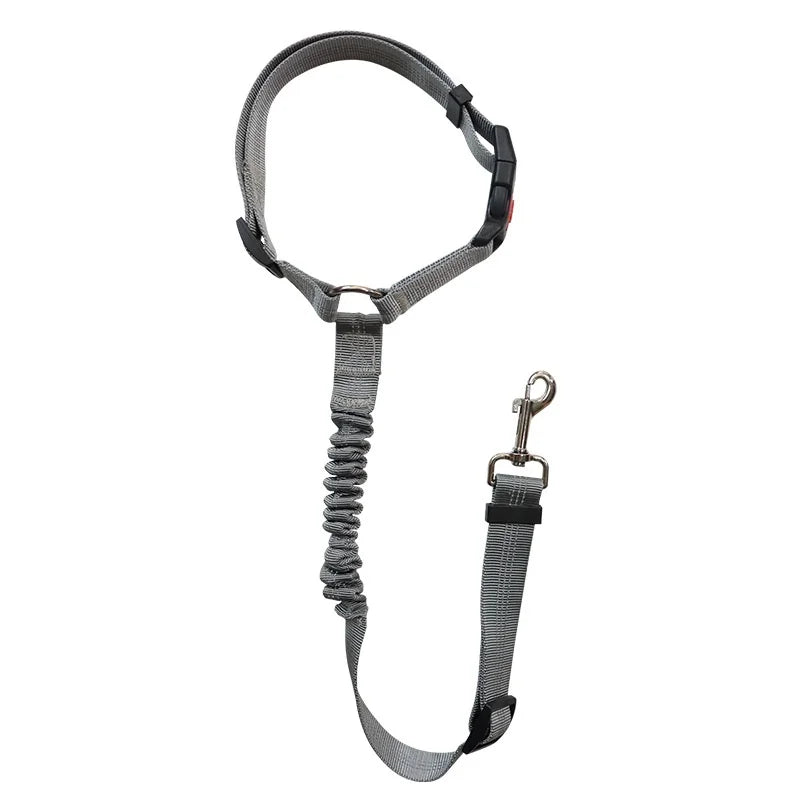 New Solid Two-in-one Dog Harness Leash Pet Car Seat Belt BackSeat Safety Belt Adjustable for Kitten Dogs Collar Pet Accessories