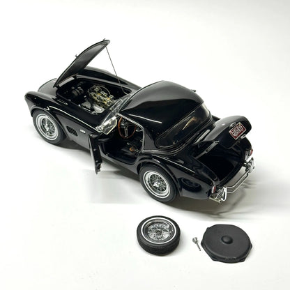 Exoto 1:18 AC Cobra Shelby 289 Black Simulation Limited Edition All Open Alloy Metal Static Car Model Toy Gift