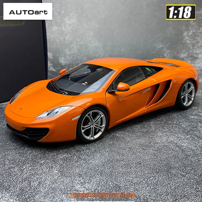 AUTOART Diecast car model 1/18McLaren MP4-12C Static display car models  Collect festival gifts