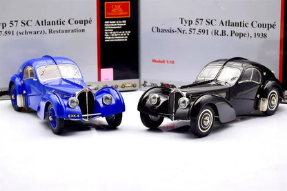 CMC 1:18 57SC Atlantic 1938 Simulation Limited Edition All Open Alloy Metal Static Car Model Toy Gift
