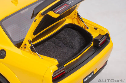 AUTOart 1/18 Dodge Challenger SRT 2023 Hellcat Widebody 2018 Car model Static model sports car birthday gift