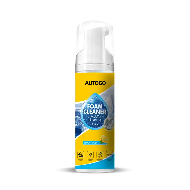 AUTOGO Multi-Functional Foam Cleaner, Powerful Stain Remover, Car Interior Leather Seat Cleaner, Special for White Shoes