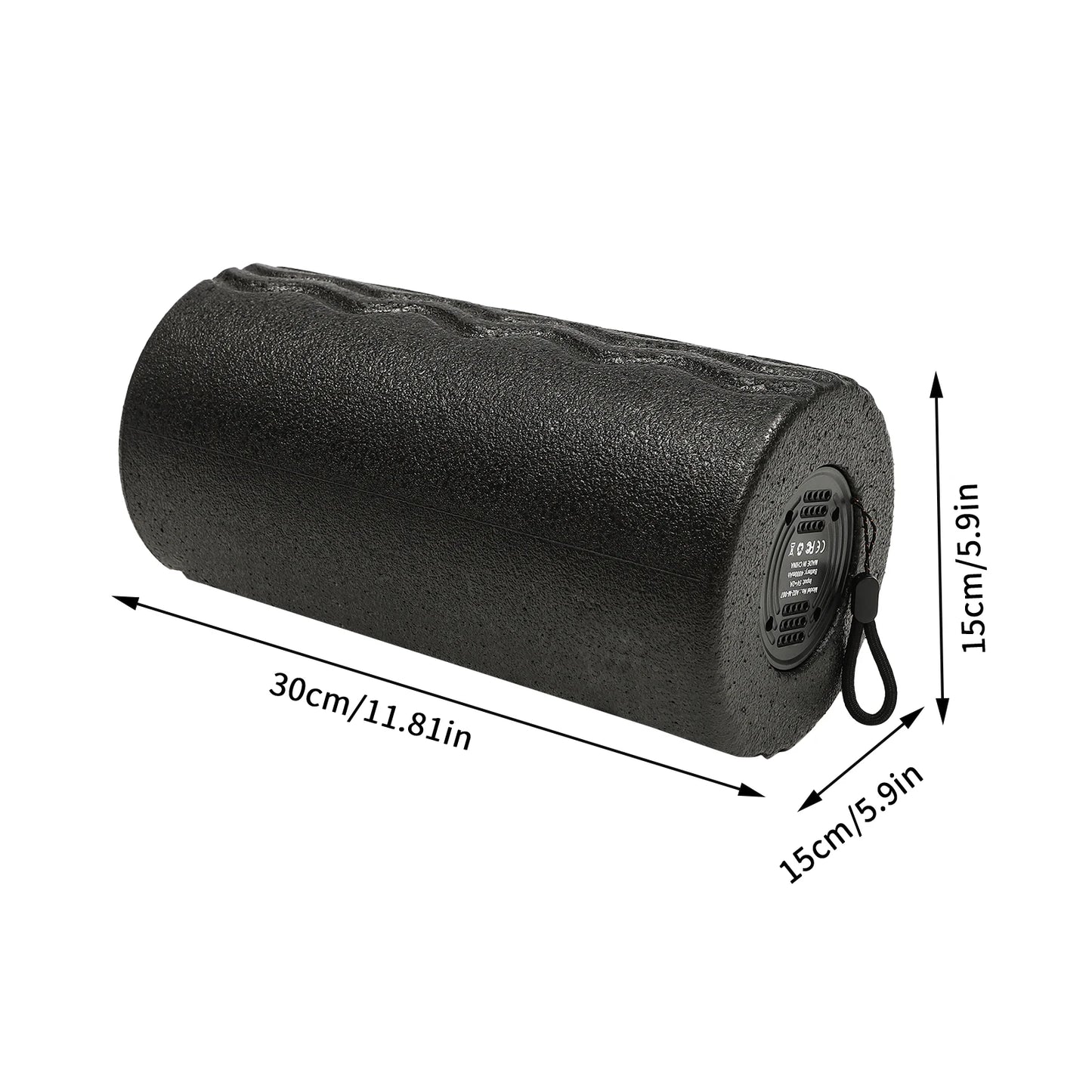 Massage Roller Pain Soreness Relieve Yoga Vibrating Roller for Back Pain, Leg Pain, Deep Massage for Trigger Point Release