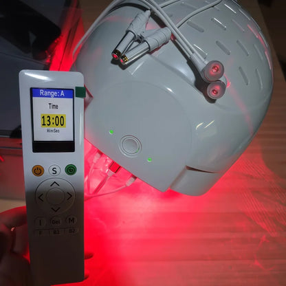 Anti Hair Loss & Scalp Care Hat, 6750mW High Power Light Therapy Cap, 210 LED 90 Laser 650/660nm for Fast Hair Growth Regrowth