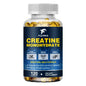 Creatine Monohydrate Capsules, Keto Friendly, 3000mg,  Pre-Workout & Muscle Strength Support | Easy to Swallow