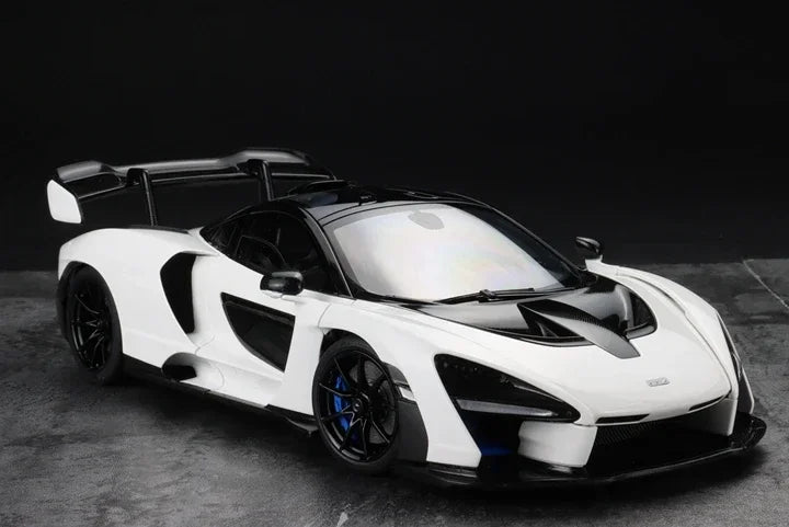 Autoart 1:18 Senna Simulation Limited Edition All Open Alloy Metal Static Car Model Toy Gift