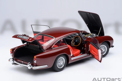 Autoart 1/18 ASTON MARTIN DB5  ABS 007/Goldfinger Bond , door full open sports car model static decoration collection