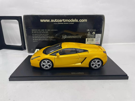 AUTOART 1/18 Lamborghini Gallardo Yellow Limited Edition Car Model