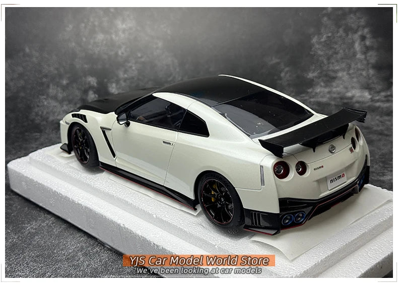 AUTOart 1:18 FOR Nissan GT-R35 NISMO 2022 SPECIAL EDITION Sports car model Car model Holiday gift Static ornament