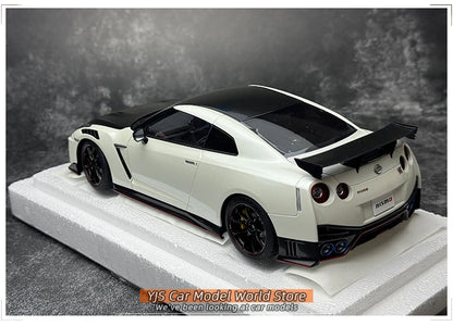 AUTOart 1:18 FOR Nissan GT-R35 NISMO 2022 SPECIAL EDITION Sports car model Car model Holiday gift Static ornament