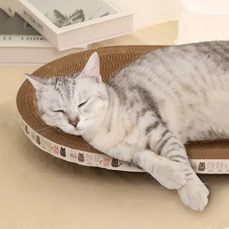 Cat Interactive Toy Rascador Para Gatos Cat Scratching Board Cat Scratcher Corrugated Cardboard Claw Grinding Cat Bed Nest