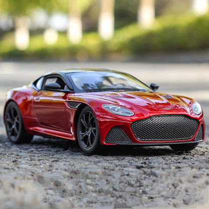 Aston Martin DBS Superleggera 1:24 Alloy Sports Car Diecasts & Toy Vehicles Metal Car Model Simulation Collection Toys Gift
