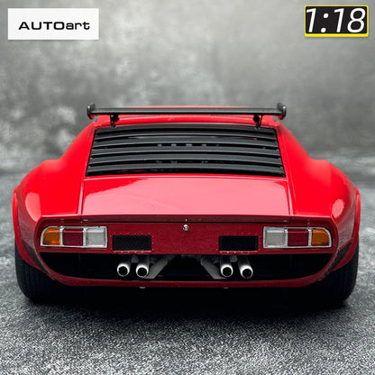 AUTOart 1:18 SCALE  Lamborghini MIURA SVR "JOTA" Car model Static ornament Collect Holiday gift